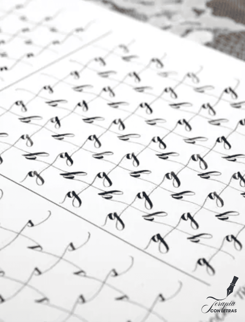 Ejercicio de repetición letra g