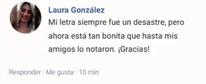 Comentario de Laura González