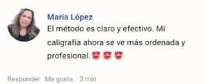 Comentario de María López